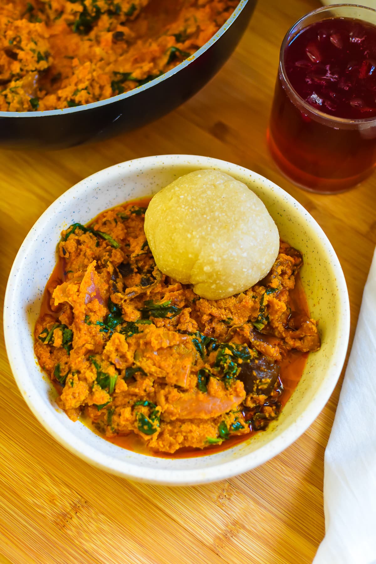 Fufu & Egusi Soup